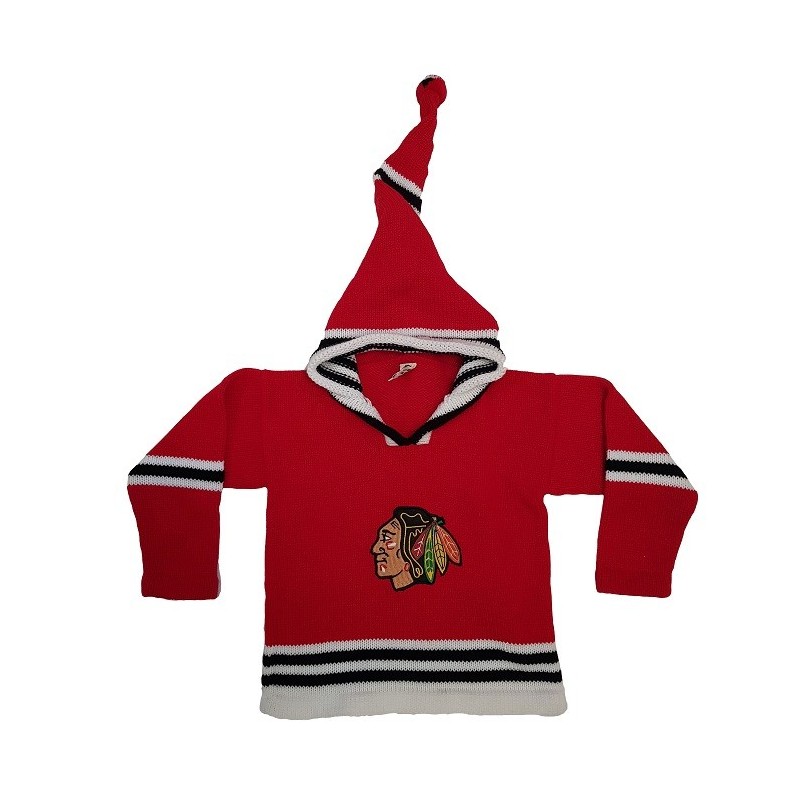 Chicago Blackhawks Youth NHL Knit Hoodie