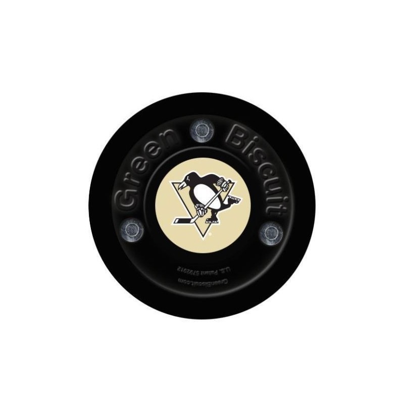 Green Biscuit Pittsburgh Penguins Off Ice Шайба