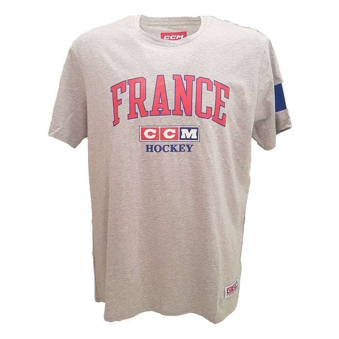 CCM SS Tee France Pieaugušo T-Krekls