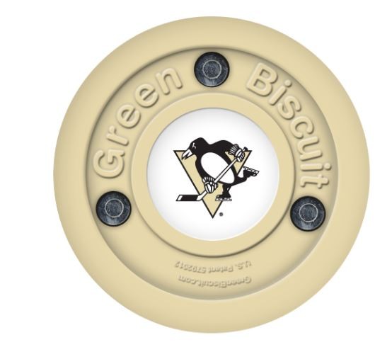 Green Biscuit Pittsburgh Penguins Off Ice Шайба