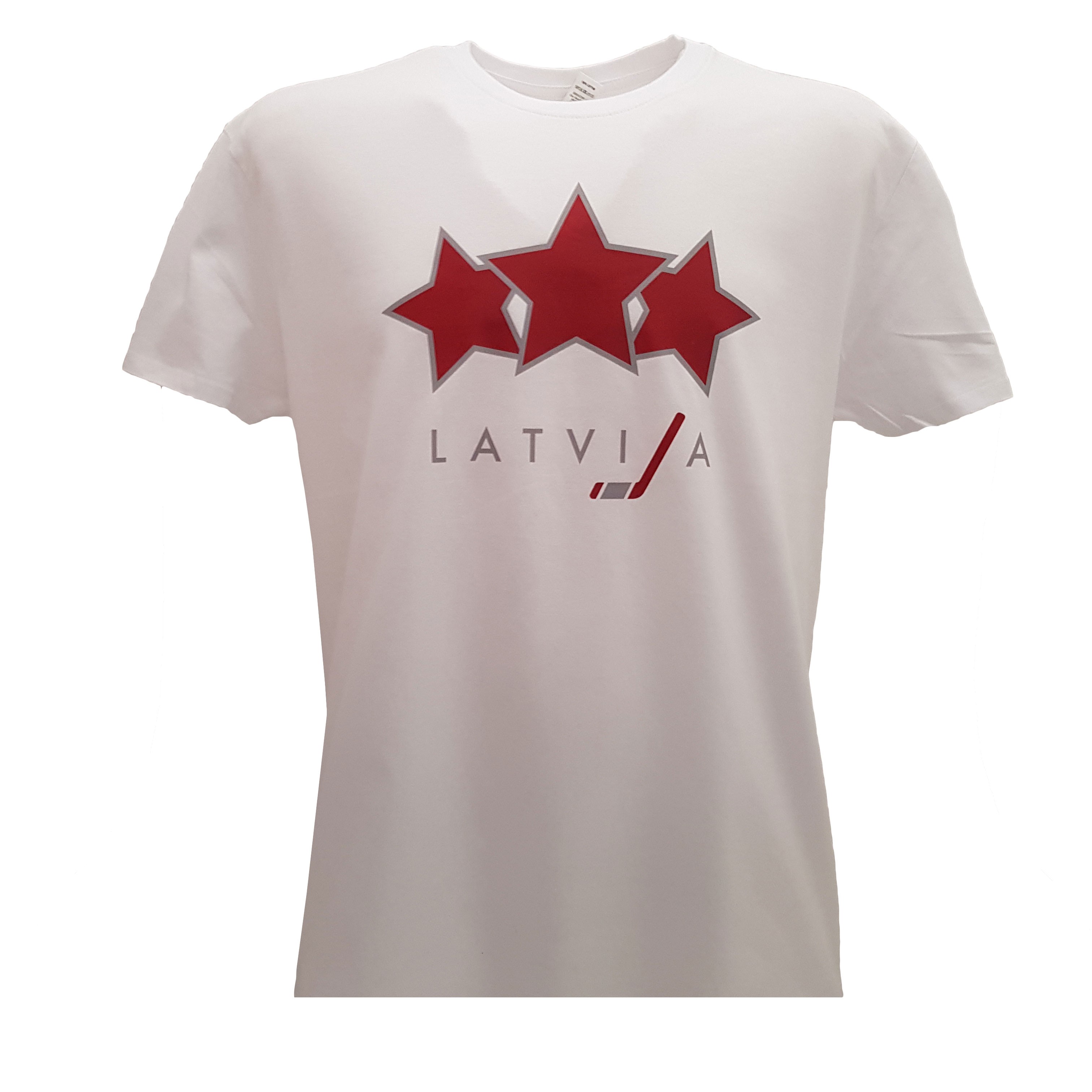 HOKEJAM.LV Junior Three Star Latvia T-Shirt